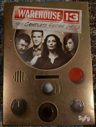 Warehouse 13 Complete Series Dvd Box Set - Rare Box