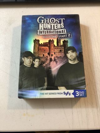 Ghost Hunters International: Season 1,  Part 2 (dvd,  2010,  3 - Disc Set) Rare Oop