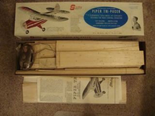 Vintage Sterling Piper Tri Pacer Kit 58 3/4 " Wingspan,  Very Old And Very Rare