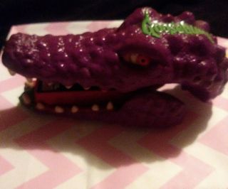 ‼️vtg Goosebumps 1996 Purple Gator Alligator Stapler Rare,  Htf‼️