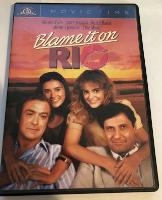 Blame It On Rio (dvd,  2001) 1984 Demi Moore Michael Caine Joe Bologna Rare Oop