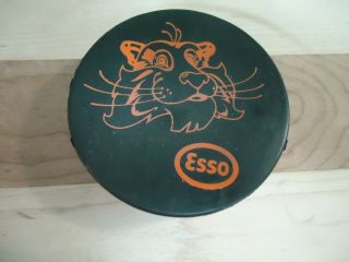 Vintage Esso Gas Station Tiger - Viceroy - Hockey Puck - 1980 
