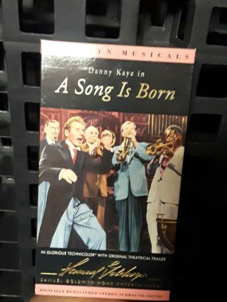 A Song Is Born 1947 Danny Kaye Virginia Mayo Goldwyn Musicals Rare
