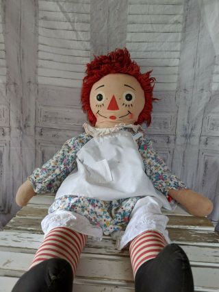 32″ Vintage Raggedy Ann Doll
