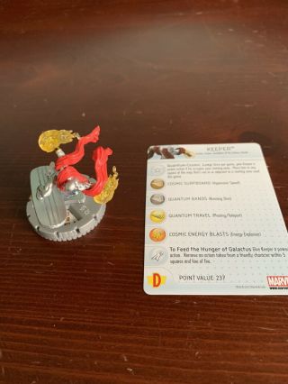 Keeper 048 48 Galactic Guardians Marvel Heroclix Chase Rare Silver Surfer