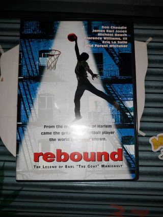 Rebound The Legend Of Earl The Goat Manigault Dvd Rare Oop Complete Flawless