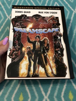 Dreamscape Dvd,  2000,  Special Edition) Dennis Quaid Rare Cult Classic