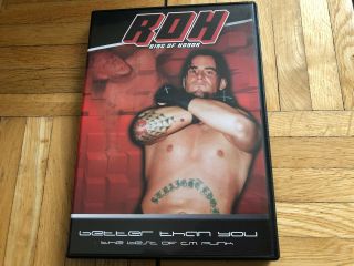 Roh Better Than You The Best Cm Punk Dvd Aj Styles Samoa Joe Raven Rare