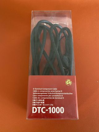 Canon Dtc - 1000 D - Terminal To 3 Rca Component Video Cable 10 
