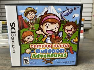Camping Mama: Outdoor Adventures (nintendo Ds,  2011) Complete Rare