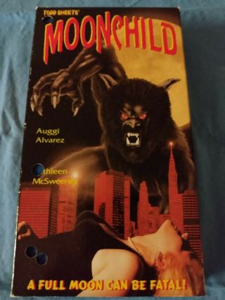 Moonchild Rare Vhs Sov Horror Englewood Ent.  Modern Horror Volume 4 Todd Sheets