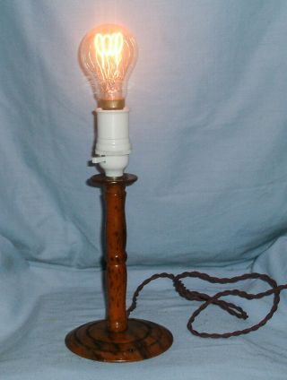 Antique / Vintage Art Deco Bakelite / Phenolic / Catalin Table Lamp 2