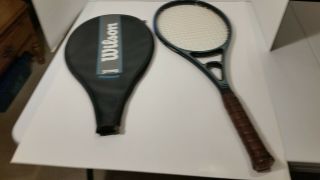 Rare Wilson Sting Midsize Graphite Tennis Racquet With The Cover