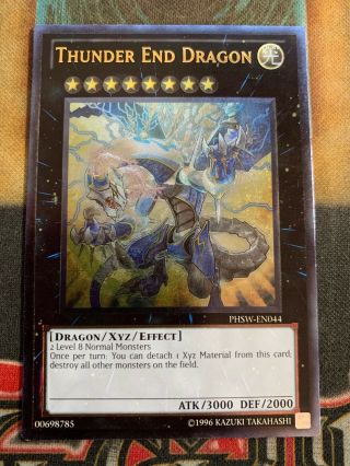 Yugioh Thunder End Dragon Phsw - En044 Ultimate Rare