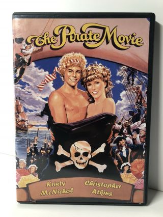 The Pirate Movie Dvd Anchor Bay Oop 2005 Rare Kristy Mcnichol 80s Cult Musical