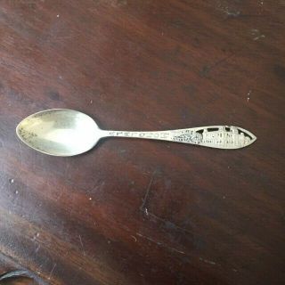 Vintage Sterling Silver Souvenir Demitasse Spoon Royal Palace Honolulu Hawaii