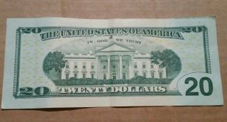 2013 Twenty Dollar Bill $20 Star Note Low Serial Rare MA06997303 Boston 2