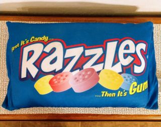 Rare Razzles Throw Pillow Bean Bag First It 