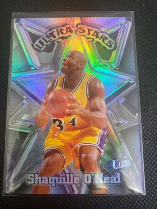 1997 - 98 Ultra Stars 4 Shaquille O 