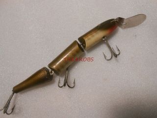 Vintage Creek Chub Double Jointed Pike Minnow Lure 6 1/4 "