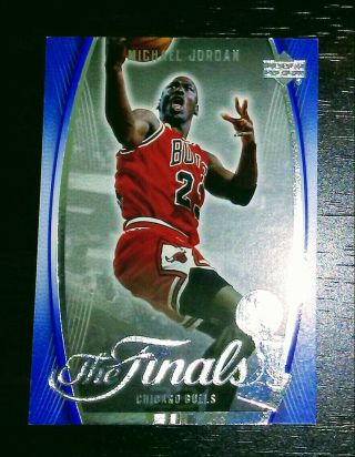 Michael Jordan 2007 Upper Deck The Finals Foil Insert Rare -