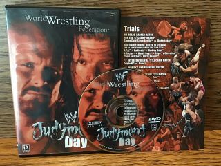 Wwf Judgement Day (dvd 2001) Rare Oop Disc G Steve Austin Vs.  Undertaker Wwe