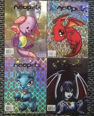 Neopet Ultra Rare Promo Card And Magazines
