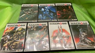 Macross - Vol.  1 2 3 4 5 6 7 (dvd,  2006) All Rare Dvds Episode (1 - 36)
