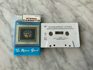 The Jackson 5 Greatest Hits Cassette Tape Motown Michael Jackson Abc Rare Oop