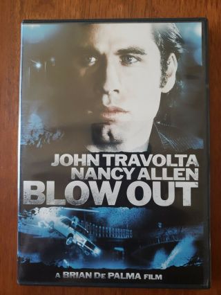 Blow Out (dvd,  2001) Rare,  Oop John Travolta,  Nancy Allen,  Brian De Palma