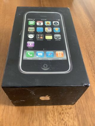 Iphone 2g 1st Generation Box Only 8gb Ultra Rare 2007 At&t