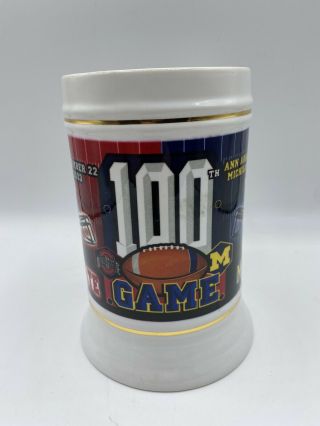 Rare 2003 Ohio State Vs Michigan 100 Game Mug