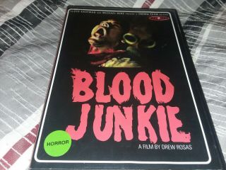 Blood Junkie (dvd) Troma Rare Oop Horror