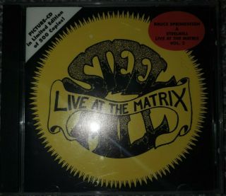 Rare Bruce Springsteen & Steelmill - Live At The Matrix Vol.  2 Cd.