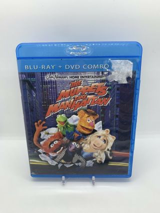 The Muppets Take Manhattan (blu - Ray/dvd,  2011,  2 - Disc Set) Rare Oop
