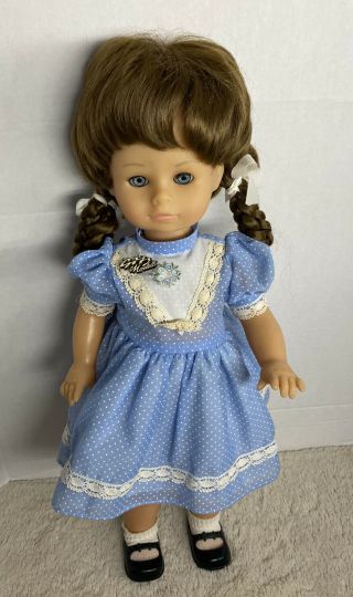 Vintage 20” Rare Gotz Puppe Doll Brown Hair