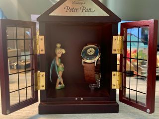 Rare Vintage Disney Peter Pan 45th Anniversary Tinker Bell Watch Le 644/2500