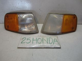 1988 - 1989 Honda Crx Si Stanley Factory Corner Lights Oem Usdm Rare Ef Cr - X