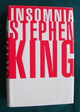 Insomnia By Stephen King (1994) - 1st - 1st - Rare -