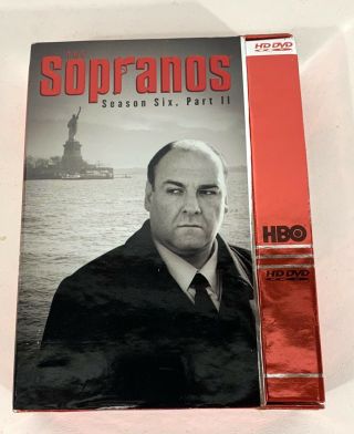 The Sopranos Season Six,  Part Ii Hd - Dvd (not Dvd) Box Set Rare Season 6 Part Ii