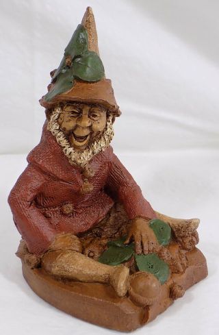 Rare Tom Clark Gnome Figure " Lucky Ii " / Edition 16 / Signed 1982