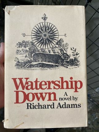 Richard Adams / Watership Down 1st American Printing First Edition 1972 Rare