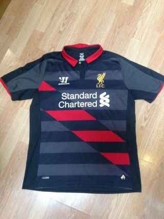 Liverpool Away Shirt.  2014 2015.  3rd Kit.  Warrior.  Medium.  Rare.