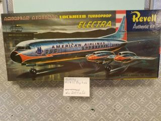 Vintage Revell H - 255:98 Aa Lockheed Electra 1:115 1957 Initial Release Rare
