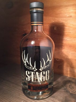 George T Stagg Jr Bourbon Whiskey Bottle Empty For Decoration Or Display Rare
