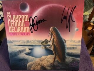 The Claypool Lennon Delirium " South Of Reality " Rare 2019 2 Lp Set Autographed