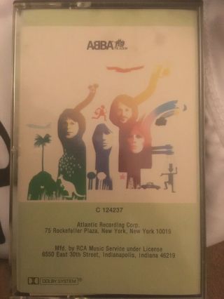 Abba - The Album - Rare Atlantic Cs19164 - Usa - 1977 Cassette Tape - Vgc