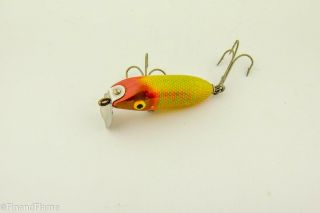 Vintage Rinehart Jinx Goldfish Antique Fishing Lure Bass Size JJ24 3