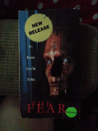 The Fear Vhs Horror 1995 Rare Htf