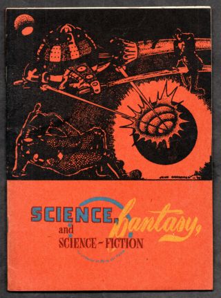 Science Fantasy And Science Fiction:october 1951,  Rare Franklin Dietz Fanzine